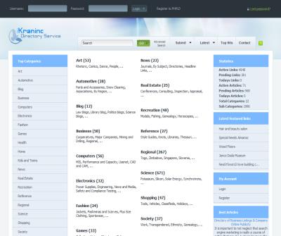 iKraniNc weB Directory. iKraninc is the largest, most comprehensive human-edited directory of the Web.