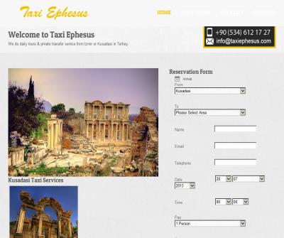 Taxi - Cab - Transport Service in Kusadasi.Ephesus Tours!