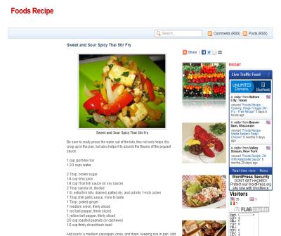 Foods recipe