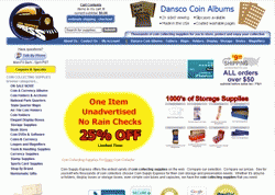 Coin Supply Express, Coins Collectibles, collecting Accessories and Supplies