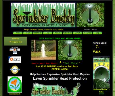 Lawn Sprinkler Grass Guard 