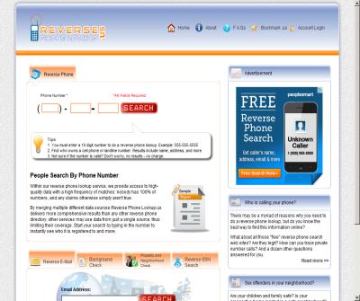 Free Reverse Phone Lookup | Online Research Database
