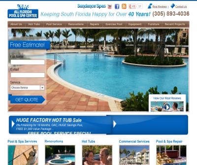 All Florida Pool & Spa Center Pool Repair