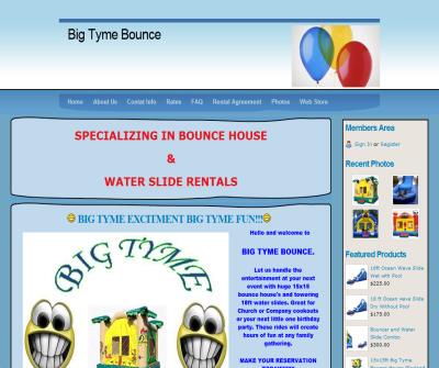 BIG TYME BOUNCE RENTALS