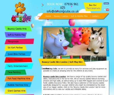 Dancing Cubs Children's Party Entertainment & Bouncy Castle Hire