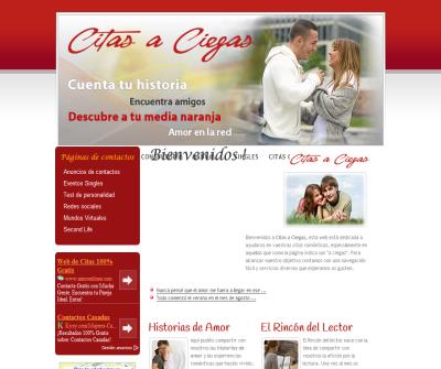 Citas a Ciegas. Paginas de Contactos