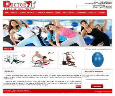 Exercise Equipment Showroom in Coimbatore