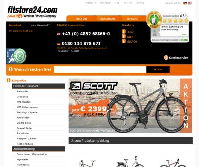 Fitstore24 ZANIER Gmbh Onlineshop