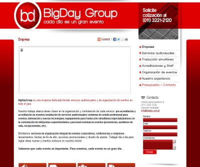 Bigday Group Traducción Simultanea interpretación y Sonido para Eventos