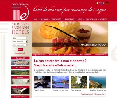 Dimore storiche, Hotel di charme e Residenze d’epoca