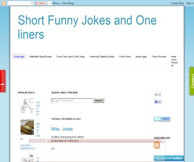 humorous jokes and funny one liners