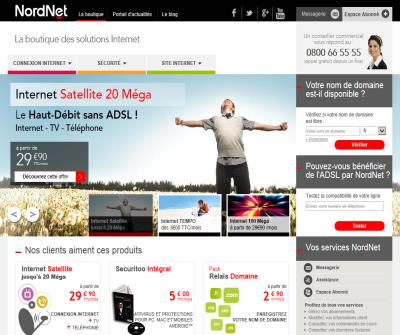 NordNet SA, SEO, Internet Satellite, Domain name, web hosting