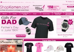 ShopKomen.com - Purchase With Purpose To End Breast Cancer Forever!
