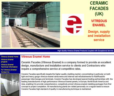 Vitreous Enamel Cladding Panels