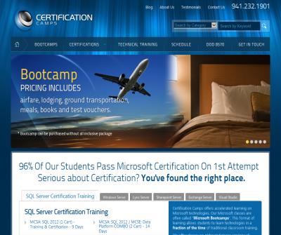 Certification Camps Microsoft Training Bootcamp - Sarasota, FL
