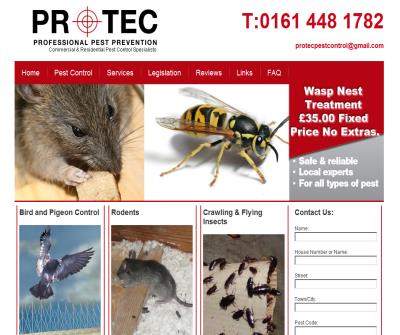 Manchester Wasp Nest Treatment £35.00 0161 448 1782