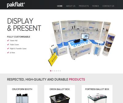 Pakflatt, polling booths, ballot box manufacturer and supplier.