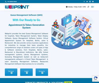 Queue Management System or Token Generation Software