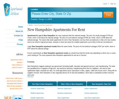 New Hampshire Apartments