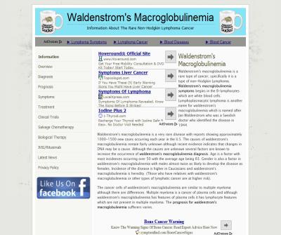 Waldenstrom's Macroglobulinemia