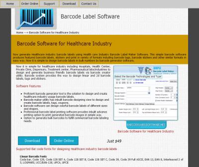 healthcare barcodes