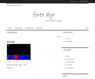 Forex Articles