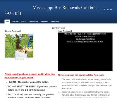 Mississippi Bee Removals