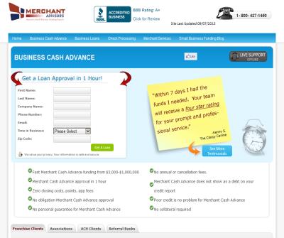 business cash advance