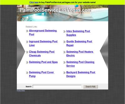 Palm Springs Pool Service Las Vegas