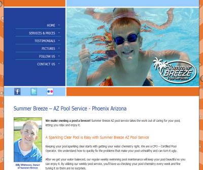 Summer Breeze AZ Pool Service – Phoenix Pool Service 