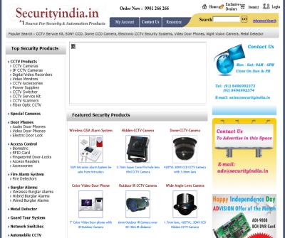 CCTV Security Products and Surveillance Systems - Securityindia.in
