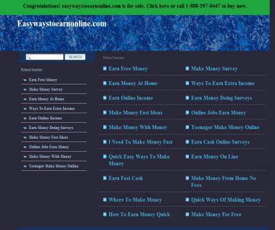 Easy Ways To Earn Online