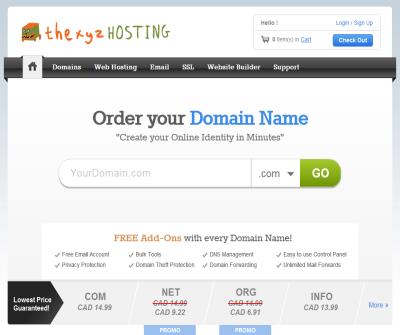 Thexyz Web Hosting