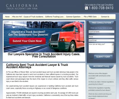 California Truck Accident Laws