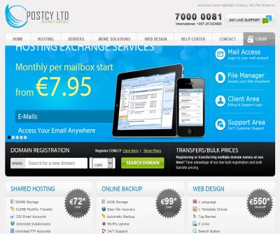 Webhosting, Domain Name, Data Center Cyprus, Hosting Services