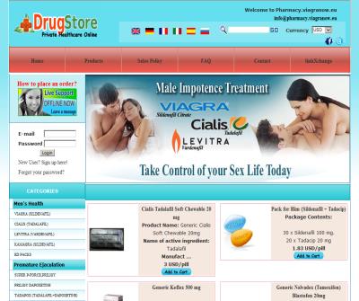 Online Pharmacy. Buy Viagra, Cialis, Levitra Online