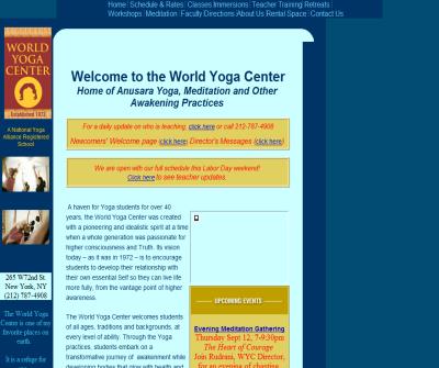 World Yoga Center