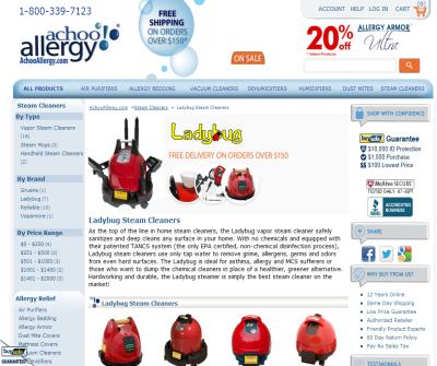 Ladybug Vapor Steam Cleaners