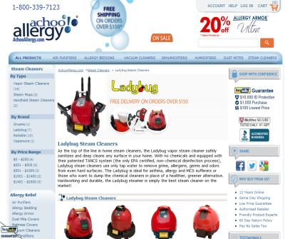 Ladybug Vapor Steam Cleaners