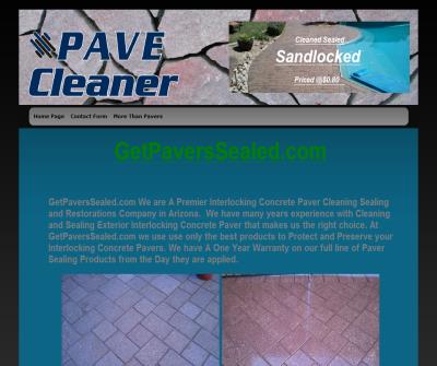 Interlocking concrete paver Cleaning Sealing Restorations