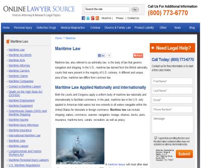 Maritime Attorneys