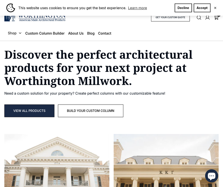 Fiberglass Architectural Columns