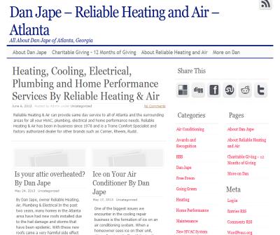 Dan Jape - Reliable Heating and Air Atlanta