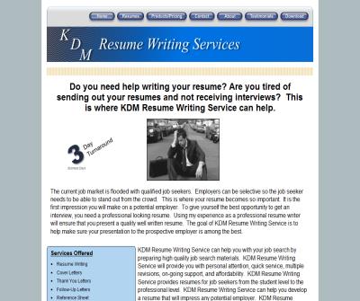 Professional Resume Writing Services