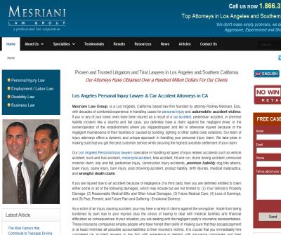 Santa Monica Personal Injury, Employment Disability attorney -   Mesrianilaw.com