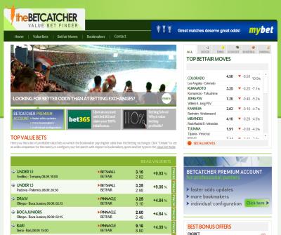 Betcatcher - Value Bet Finder