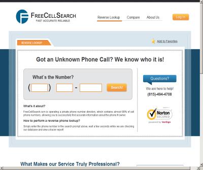 Reverse Phone Lookup