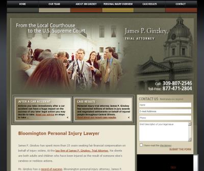 James P. Ginzkey, Trial Attorney