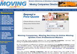 Moving Companies, Moving services, Moving Quotes