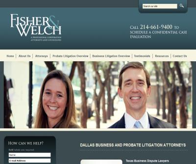 Fisher Holmes & Welch A Professional Corporation